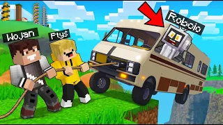 STRACILIŚMY ROBCIA NA PRZYGODZIE KAMPEREM w Minecraft! 😭