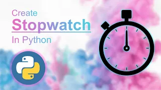I Made My Own Stopwatch with Python Tkinter GUI