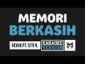 Download Lagu [ Karaoke ] Achik Spin Ft. Siti Nordiana - Memori Berkasih