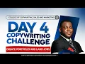 DAY 4 - PORTFOLIO CREATION - COPYWRITING CHALLENGE
