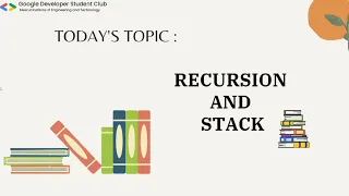 DSA SESSION 5 - Recursion and Stack