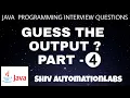 Java Programming String Interview Questions - Precedence in Strings in Java Guess the Output Part 4
