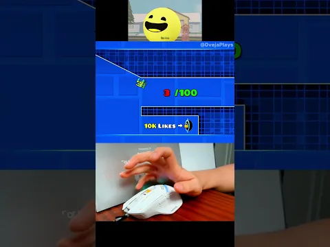 100 Click It's Me It's Verity Spider Spam in Geometry Dash! #shorts