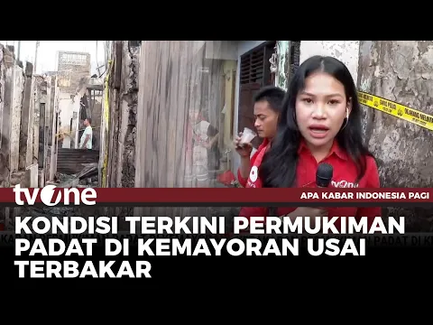 Ratusan Rumah dan Kios di Kemayoran Hangus Terbakar