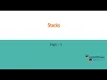 Stacks Part 1 Introduction Insertion Deletion codeItDown