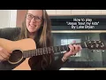 How to play "Jesus 'bout my kids" by Luke Bryan on acoustic guitar