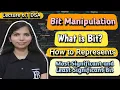 Lec 6 1 Bit Manipulation Introduction of Bit Bit Representation Binary of a Negative Number