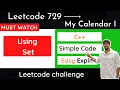 Leetcode 729 My Calendar I C Hindi