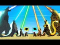 Download Lagu Evolution of GODZILLA vs Evolution of BLACK SHIN GODZILLA: Size Comparison / ANIMATION SKILL