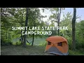 SUMMIT LAKE STATE PARK Campground INDIANA