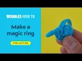 Left-handed crochet How to crochet the magic ring