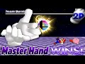 Smash Remix - TWO MASTER HAND'S!?🔥✋ - Co-Op 2P Game Parody - Team Battle Gameplay