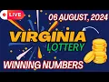 Virginia Day Lottery Results For - 06 Aug 2024