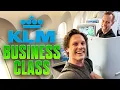 We review KLM Business Class on the 787-10 from Chicago to Amsterdam to Zanzibar