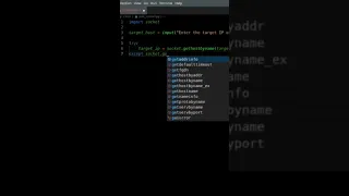 port scanner python