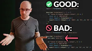 Unit tests How I tell the Good from the Bad