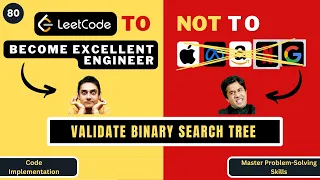 Validate Binary Search Tree Code Implementation Leetcode 98 Progression90