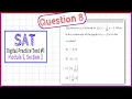 Question 8 from SAT Digital Practice Test 1 Module 2 Section 2