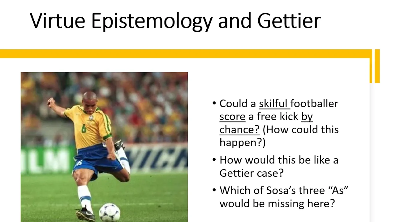 Knowledge as JTB lecture 5 responses to Gettier Virtue Epistemology