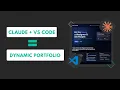 Build a Stunning Portfolio Website in Minutes with Claude AI VS Code Tutorial