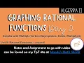 Graphing Rational Functions Day 2