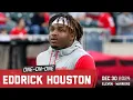 Eddrick Houston discusses move to defensive tackle prep for 2025 season