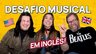 Desafio musical EM INGLÊS: uma palavra, várias músicas | Inglês com música
