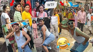 same same but different no money no honey In Public 😂 Lungi Dance 🔥@rocklama