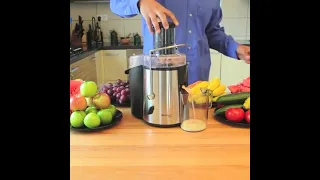 معصارة جزر وفواكه تعزل القشور عن العصير دندنها