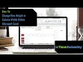 How To Change Row Height or Column Width Within Microsoft Excel