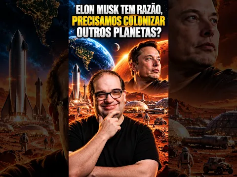 ELON MUSK TEM RAZÃO, PRECISAMOS COLONIZAR OUTROS PLANETAS? #sergiosacani #astronomia #elonmusk