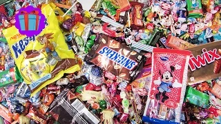 Очень Много Конфет на Русском Много сладостей Твикс Сникерс Несквик МилкиВей 