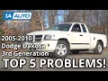 Top 5 Problems Dodge Dakota Pickup 2005-2010 3rd Generation
