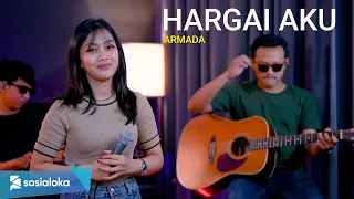 Download HARGAI AKU - ARMADA (COVER BY SASA TASIA FT. 3 LELAKI TAMPAN) MP3