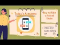 How to Make a Chatting App with Android Studio Chatting App Calling API Set Up
