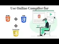 How to use online compiler HTML CSS JavaScript Website EduTech