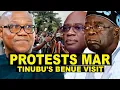 Download Lagu Tinubu in Benue, terwijl demonstranten APC-vlaggen verscheuren: dit is geen campagne, we rouwen
