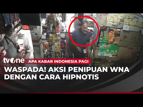 WNA Tipu Pedagang Toko Kelontong dengan Modus Tukar Uang