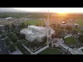 Gila Valley Temple sunset