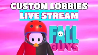 FALL GUYS LIVE | CUSTOM LOBBIES | COMPETING WITH SUBSCRIBERS & VIEWERS (PS4) #fallguys