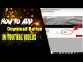 Download Lagu How to Add Download Button in Youtube Videos /Raviru bro