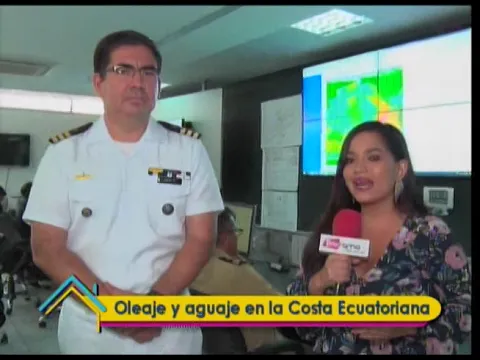 Oleaje y aguaje en la costa Ecuatoriana