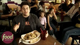 Adam Richman Tackles Denver Most Infamous 7lb Food Challenge | Man V Food With Adam Richman