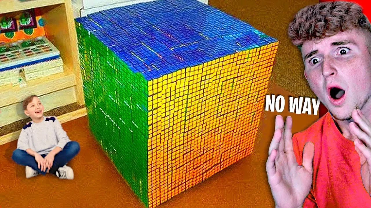 This Kid Solves RUBIK'S CUBE In 5 Seconds..