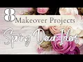 SPRING DECOR IDEAS Goodwill Items Trash to Treasure 8 Makeover Projects