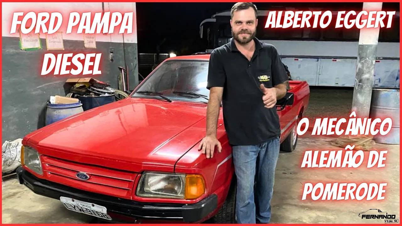 FORD PAMPA DIESEL DO "MECÂNICO ALEMÃO DE POMERODE ALBERTO EGGERT"