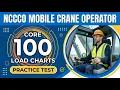 NCCCO Mobile Crane Operator Core Load Charts Practice Test 2026 Ace Your Certification