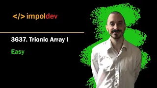 Trionic Array I LeetCode 3637 - Python