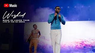wizkid longtime energy live ft skepta at the o2 london arena made in lagos tour livestream