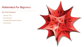 Basic Things You Need To Know To Start With MATHEMATICA Tutorial-1 ENG